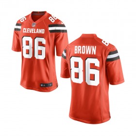 Nike Cleveland Browns Youth Orange Game Jersey BROWN#86
