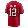 Men's Tampa Bay Buccaneers  Nike Red Game Jersey Tom Brady#12
