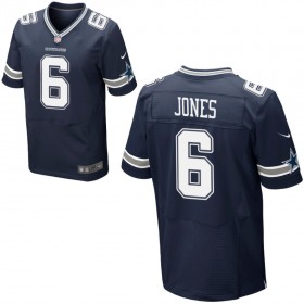 Mens Dallas Cowboys Nike Navy Blue Elite Jersey JONES#6