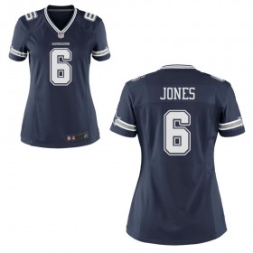 Women's Dallas Cowboys Nike Navy Jersey JONES#6